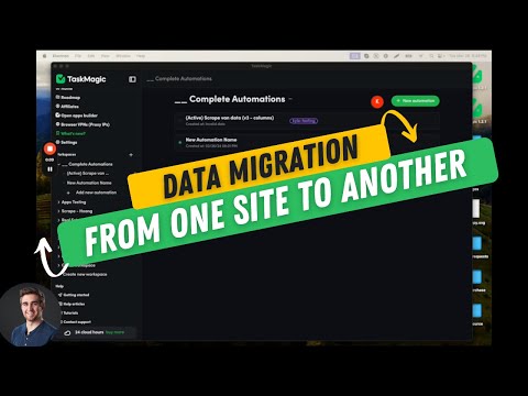 Data Migration From One Site to Another using TaskMagic