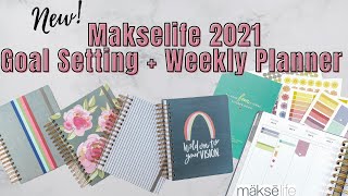 2021 MAKSELIFE PLANNER REVIEW | GOAL SETTING + WEEKLY PLANNER | #MAKSEREVIEWCREW