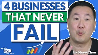 4 Businesses With AMAZINGLY Low Failure Rates (You Can't Lose!)