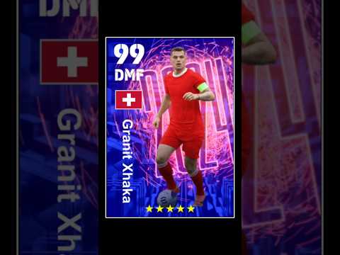 HOW TO TRAIN 99 RATED GRANIT XHAKA IN EFOOTBALL #granitxhaka #EFOOTBALL #SHORT #PES #VIRAL #YTSHORTS