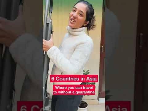 6 Countries in Asia open to fully vaccinated travellers without a quarantine | short vlog #2