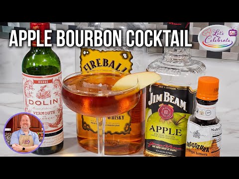 Apple Bourbon Cocktail with a Cinnamon Twist