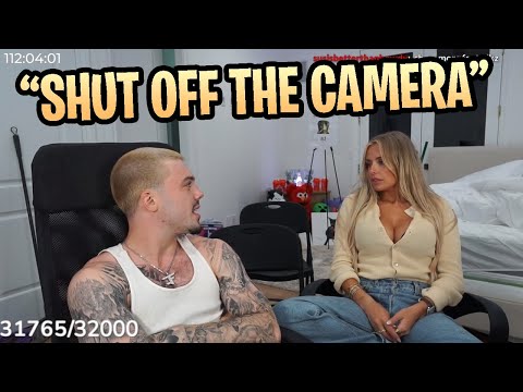 Corinna Kopf & Adapt Got Left Alone & She Made Him TURN OFF The Camera To Do THIS...