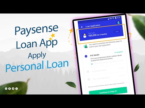 Paysense Loan App Personal loan Apply in Tamil