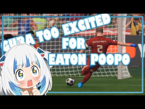 Gura's Eaton PooPo Debut [GawrGura/Hololive]