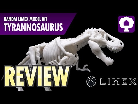 Bandai Limex Tyrannosaurus Review - Hobby Clubhouse Dinosaur Model and Gunpla