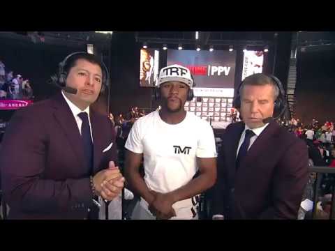 Floyd Mayweather Jr: "I WORK OUT IN HOME WHEN NOBODY IS WATCHING"