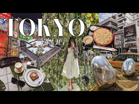 Tokyo Vlog ⭐ // teamLab Planets, art aquarium, Akihabara, Ikebukuro, going solo 🇯🇵