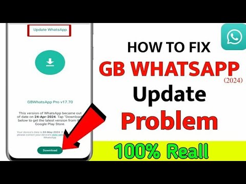 How to Fix GB Whatsapp Update Problem 2024 | GB Whatsapp Update karne ka sahi tarika