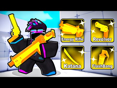 I only used GOLD LOADOUTS in Roblox Rivals!