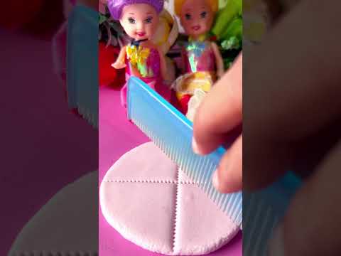 DIY How to make polymer clay cookies 🍪 #shorts #clay #polymerclaydoll