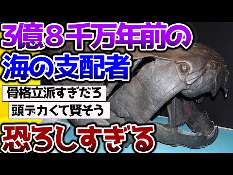 【2ch動物スレ】3億8000千万年前の海を支配していた魚、やばすぎて草 #生き物