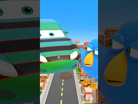 Flying Racing Car 🏎️ - 3D Cartoon for Kids 🧒 #cartoon #motorville #carcartoon #animation