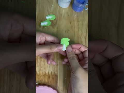 Làm cải thảo đất sét thành công rùi nè #handmade #polymerclay #diy