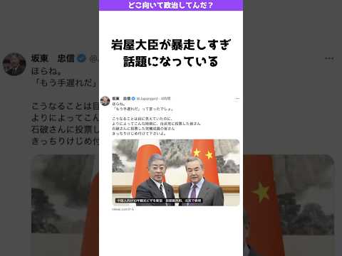 【批判殺到】岩屋大臣が中国人向けビザの緩和措置発表