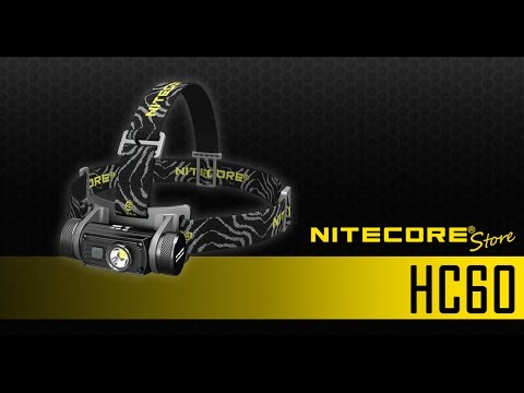 (Discontinued) Nitecore HC60 rechargeable 1000 lumens headlamp