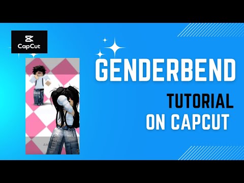 Tutorial for the gender bend video. (Read desc) #roblox #capcut #tutorial