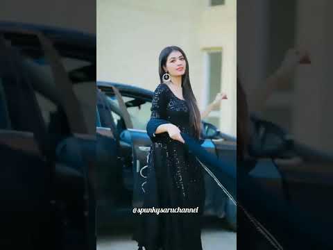 2023 Hot Black Shaadi Dresses || Partywear Outfit  || @spunkysaruchannel