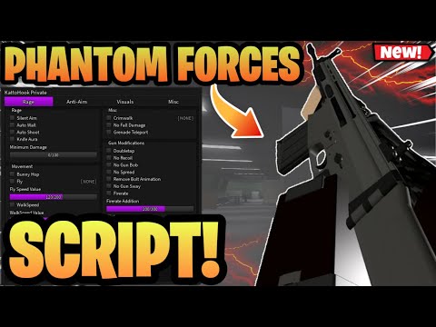 PHANTOM FORCES Script/Hack PASTEBIN 2022 | Silent Aim, Esp, Inf Ammo  *Roblox*