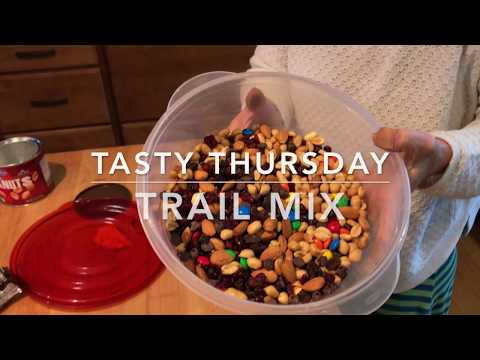 Homemade trail mix - a Tasty Thursday video!