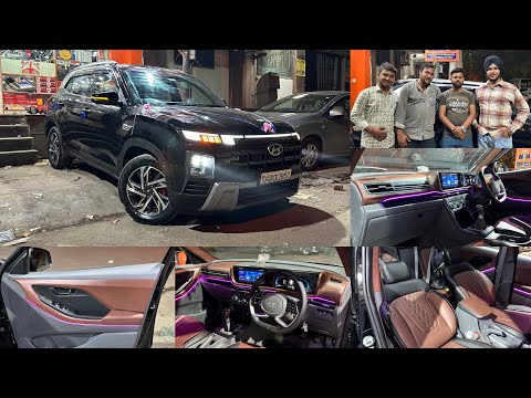 New Creta E Modification 2024 | New Creta Modified 2024 | Ambala से New Creta Luxury Interior 2024