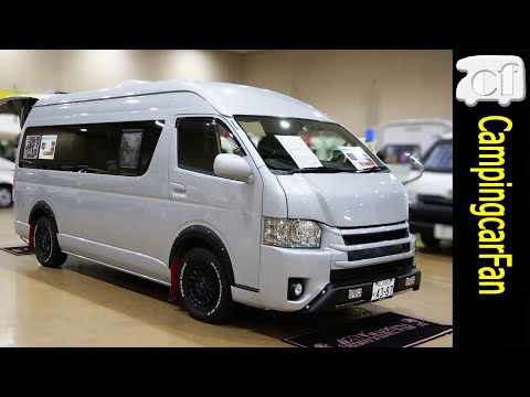 [FCSleeper: MDN Madonna] Japanese Camper Van based on TOYOTA Hiace with bunk beds