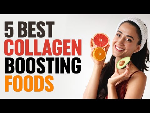 ✨ 5 Collagen-Boosting Foods You Need to Eat! ✨ #SkinHealth #YouthfulGlow #WellnessWarriors