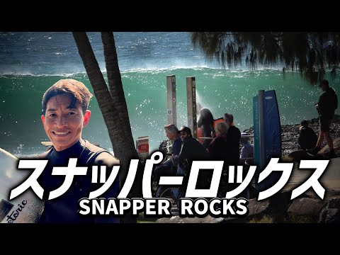 I SAW JOEL PARKINSON USE SKY TO CATCH WAVES AT SNAPPER ROCKS