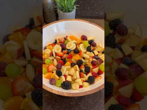 My favorite fruit salad recipe #shorts