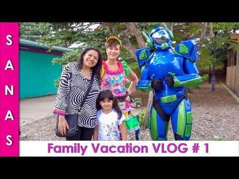 Family Vacation VLOG Calaway Park Calgary Canada in Urdu Hindi - SKS