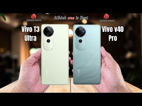 Vivo T3 Ultra vs Vivo v40 Pro  Full comparison ⚡Which one is Best