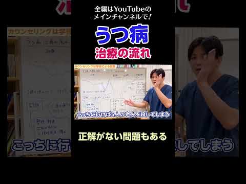 [12]うつ病の治療の流れ／正解がない問題もある