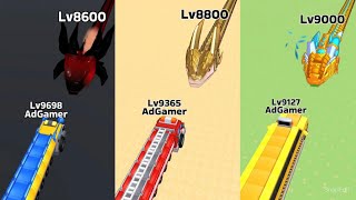 Snake Clash.iO From Level 8600 to Level 9000 All New BOSS Fight New Snake Skin #17