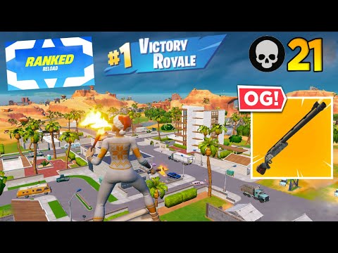 Fortnite Reload | High Kill Solo vs Duos Ranked OG Gameplay (Keyboard & Mouse)