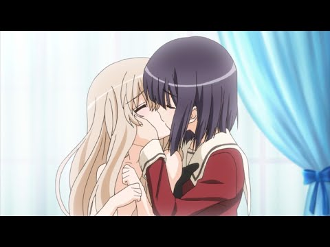 Anime girl kiss girl #37 | Lesbian kiss