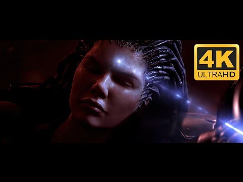 StarCraft 2 Wings of Liberty Ending 4K Remastered with Machine Learning AI