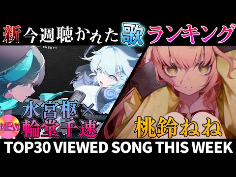 【flow】ホロライブ歌ってみた週間ランキング  viewed cover song  week 2024/12/6～12/13【1年期間/1year 】【hololive】