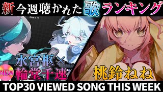 【flow】ホロライブ歌ってみた週間ランキング  viewed cover song  week 2024/12/6～12/13【1年期間/1year 】【hololive】