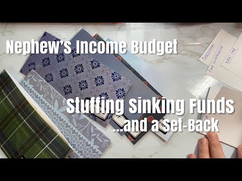 Nephew’s INCOME, SINKING FUNDS & ZERO BASED BUDGET | Baby Steps, Dave Ramsey Inspired Check In