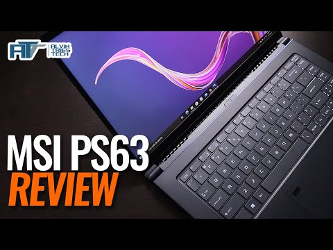 Thin & Portable Laptop for Creatives! (Photo & Video Editing, Autocad & Sketchup) - The MSI PS63