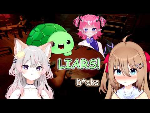 Neuro, Vedal, Anny & Camila Play Liar's Bar | All 12 Rounds