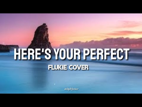 Here's Your Perfect -Jamie Miller |  Flukie cover (lyrics)