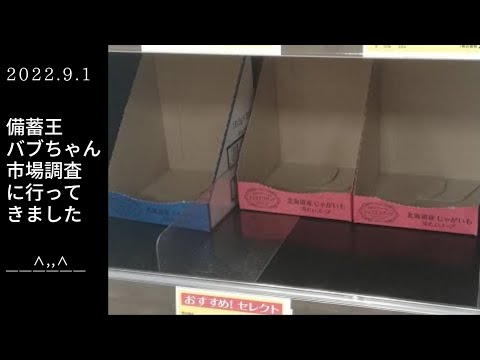 食糧危機？欠品が多い？大阪都心部スーパー【備蓄王バブちゃん市場調査に行ってきました】