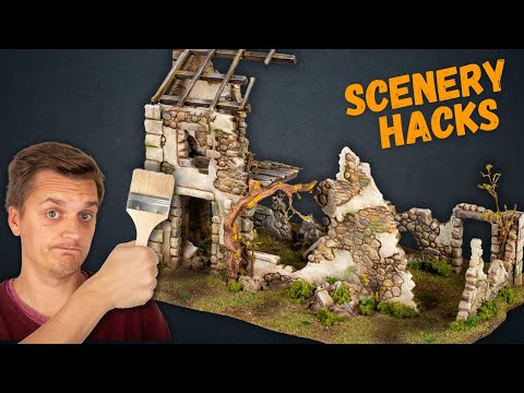 My Wargaming Scenery Painting Secret + Tips!