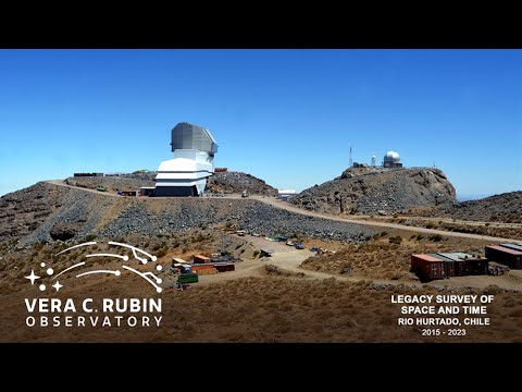 Vera C. Rubin Observatory Official 4K Time-Lapse