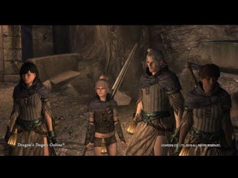 [DDON] 黒呪の迷宮　カスドラ周回　ポーンPT