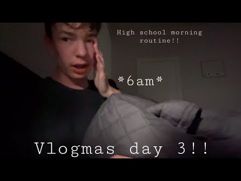 6am high school morning routine!!|vlogmas day 3!!🎅🍪