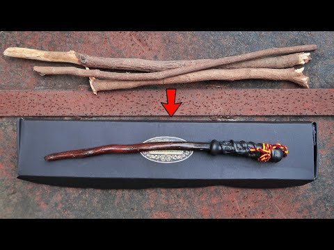 How to Make Harry Potter Magic Wands DIY