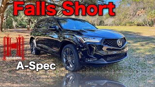 2024 Acura RDX A Spec Falls Short :All Specs +Test Drive