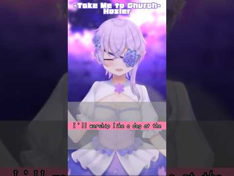 #vtuber sings “Take Me to Church” by Hozier #vtuberkaraoke #cover #shorts